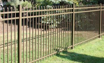 Avalon Commercial Aluminum Fence