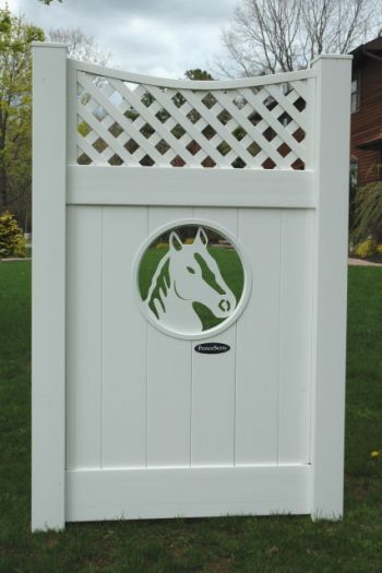 PVC Fenceserts Horse