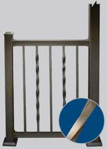 Tioga Aluminum Railing